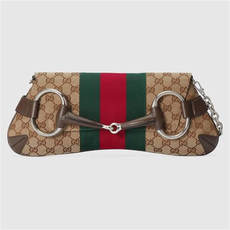 gucci horsebit chain medium|gucci maxi horsebit chain.